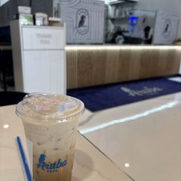 Iced brown sugar shaken espresso