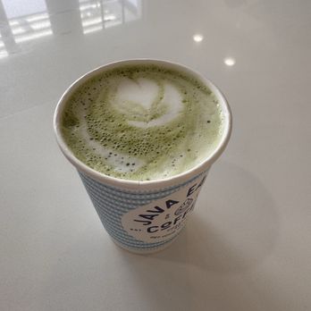 Java Earth Coffee La Jolla - matcha latte - tasted just like steamed milk - Coffee & Tea Near Me - San Diego, California