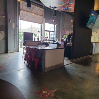 The Compound by Dirt Dog - Looking outside - Hot Dogs Near Me - Commerce, California The Compound by Dirt Dog - Looking outside - Hot Dogs Near Me - Commerce, California