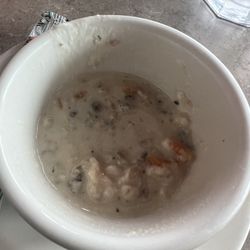 2nd Street Bistro - Whitefish chowder! (Half eaten)