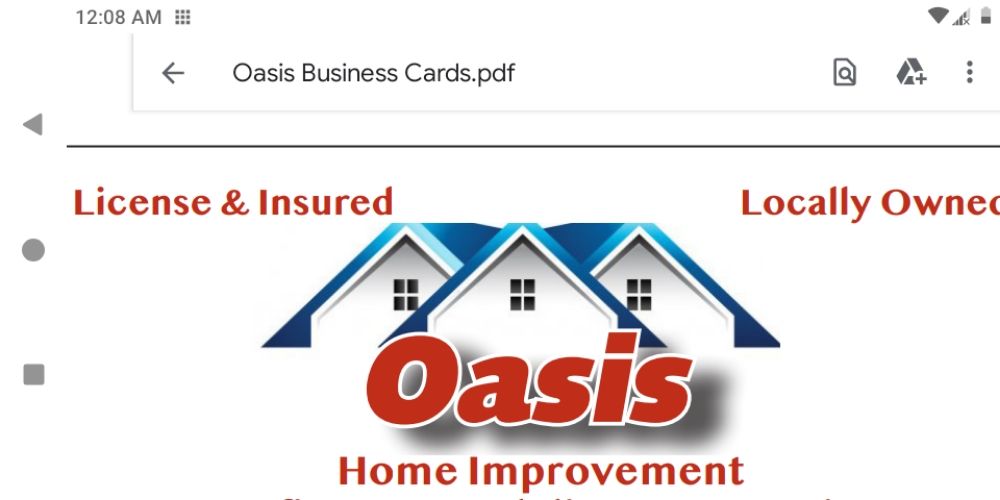 Slide of Oasis Home Improvement