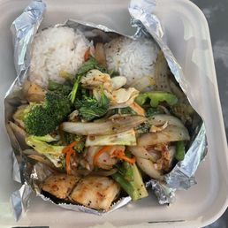 Black pepper, Garlic Mahi Mahi Black pepper, Garlic Mahi Mahi