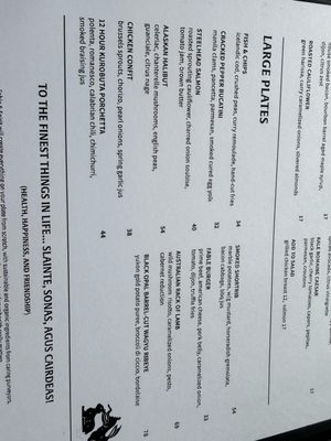 Menu photo 7 Fable & Spirit Newport Beach, CA