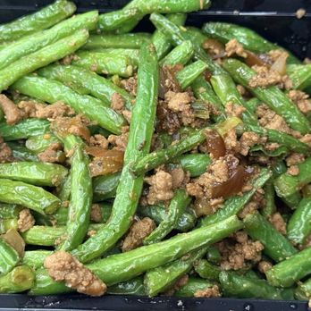Alice’s Kitchen - 68. Stir-fried String Beans W/ Minced Pork & Preserved Vegetable - Noodles Near Me - Temple City, California