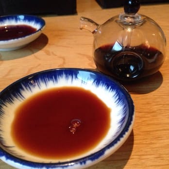 Sushi Taro - Really cute soy sauce container - Sushi Bars Near Me - Washington, DC, District of Columbia