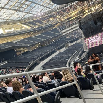 SoFi Stadium - Empty seats directly behind stage - Stadiums & Arenas Near Me - Inglewood, California SoFi Stadium - Empty seats directly behind stage - Stadiums & Arenas Near Me - Inglewood, California