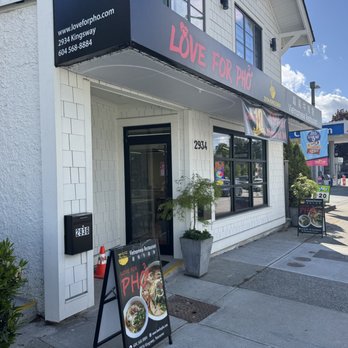 Love For Pho - Front of restaurant~ - Vietnamese Near Me - Vancouver, British Columbia Love For Pho - Front of restaurant~ - Vietnamese Near Me - Vancouver, British Columbia