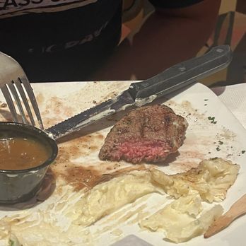 Sizzler - My sisters raw "medium" steak - Seafood Near Me - Stockton, California Sizzler - My sisters raw "medium" steak - Seafood Near Me - Stockton, California