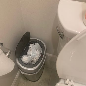 Simply Crystal Clean - I guess they didn't think there's a toilet in the master bathroom. - Office Cleaning Near Me - Santa Ana, California