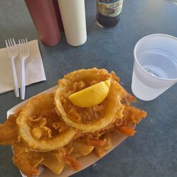 Fish n Chips w shrimps Fish n Chips w shrimps