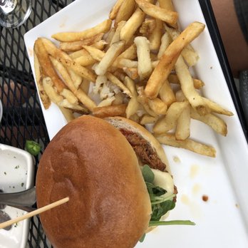 Fegley's Bethlehem Brew Works - Buttermilk Chicken Sandwich as it was served to me - American Near Me - Bethlehem, Pennsylvania Fegley's Bethlehem Brew Works - Buttermilk Chicken Sandwich as it was served to me - American Near Me - Bethlehem, Pennsylvania