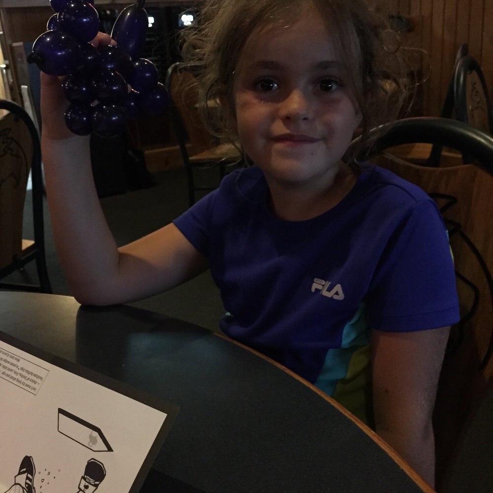 Buffalo Wild Wings - My daughter so happy with her balloon dog! - Chicken Wings Near Me - Brighton, Michigan Buffalo Wild Wings - My daughter so happy with her balloon dog! - Chicken Wings Near Me - Brighton, Michigan