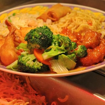 Dynasty Garden - a plate of food on a counter - Chinese Near Me - Kamloops, British Columbia