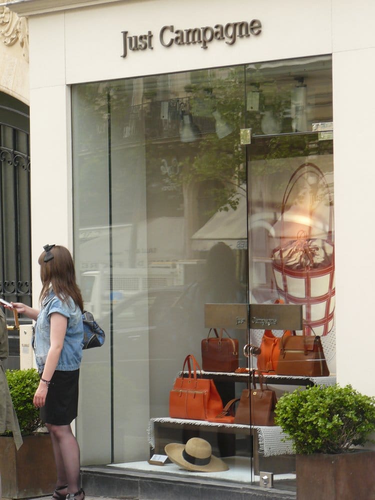 JUST CAMPAGNE 159 boulevard St Germain, Paris, France Leather Goods