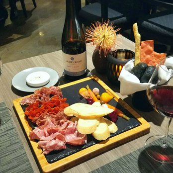 Basalt - Charcuterie Platter $19 & Camel Road Pinot Noir $40 - New American Near Me - Honolulu, Hawaii Basalt - Charcuterie Platter $19 & Camel Road Pinot Noir $40 - New American Near Me - Honolulu, Hawaii