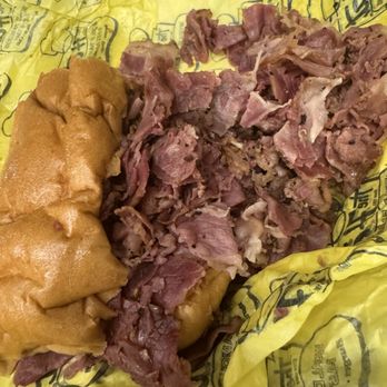 The Hat - pastrami spilling out of the bread - Burgers Near Me - Las Vegas, Nevada The Hat - pastrami spilling out of the bread - Burgers Near Me - Las Vegas, Nevada