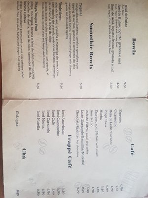 Menu photo 4 Negra Café Porto, 13 Menu photo 4 Negra Café Porto, 13