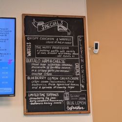 Main Street Crêpe Company - Specials for the day