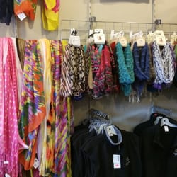 Scarves! My daughter's in heaven.