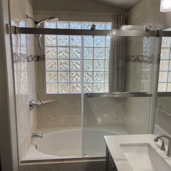 DT Custom Homes - Shower fixtures with vanity - General Contractors Near Me DT Custom Homes - Shower fixtures with vanity - General Contractors Near Me