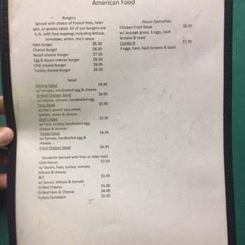 Ma's Dairy Farm Tavern - Menu page 3 - Pool Halls Near Me - Albany, Oregon Ma's Dairy Farm Tavern - Menu page 3 - Pool Halls Near Me - Albany, Oregon