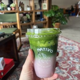 Strawberry matcha