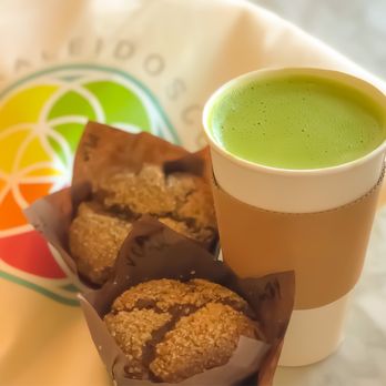 Kaleidoscope Juice First Ave - Matcha Love n Vegan Carrot Muffins! Here's to our health! - Juice Bars & Smoothies Near Me - Scottsdale, Arizona Kaleidoscope Juice First Ave - Matcha Love n Vegan Carrot Muffins! Here's to our health! - Juice Bars & Smoothies Near Me - Scottsdale, Arizona