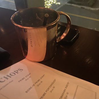 Del Frisco's Double Eagle Steakhouse - Moscow mule - Steakhouses Near Me - Washington, DC, District of Columbia