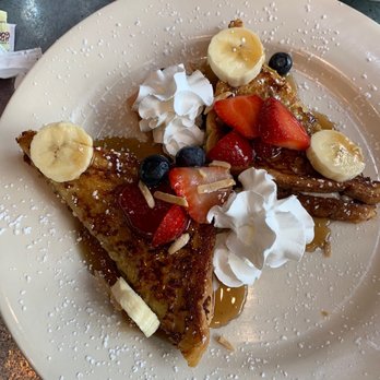 Cafe Bonjour - Strawberry Stuffed French Toast Plate - Breakfast & Brunch Near Me - Boston, Massachusetts Cafe Bonjour - Strawberry Stuffed French Toast Plate - Breakfast & Brunch Near Me - Boston, Massachusetts