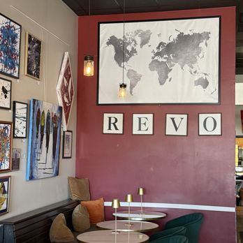 Revocup Coffee - Ambiance with a lot of different seating available - Coffee & Tea Near Me - Leawood, Kansas