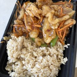 Original chicken w/ Brown rice Original chicken w/ Brown rice