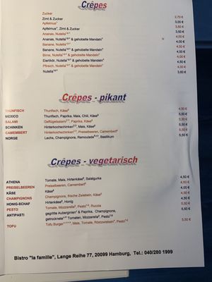 Menu photo 2 La Famille Hamburg, HH