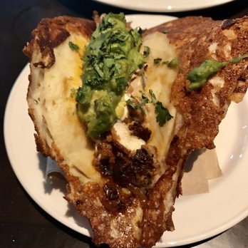 Yard House - Vampire taco. Did not like it, the shell too greasy and salty.  Yardhouse It needs salsa to cut out the saltiness abd greasy taste. - Vegetarian Near Me - Burbank, California