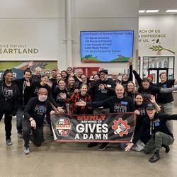 Second Harvest Heartland - Group we came with and our impact statistics!