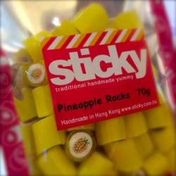 Sticky - Pineapple rock - yummers...