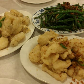 Original Triple Crown Restaurant - Hong kong style fish fillet, salt and pepper baby squid, and szechuan string beans from midnight snack - Chinese Near Me - Chicago, Illinois Original Triple Crown Restaurant - Hong kong style fish fillet, salt and pepper baby squid, and szechuan string beans from midnight snack - Chinese Near Me - Chicago, Illinois