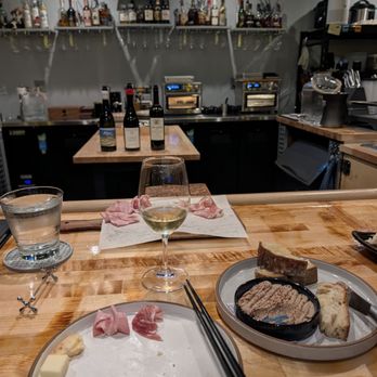 Silver Lining - View from my seat at the bar. First time I've used chopsticks at a wine bar. - Wine Bars Near Me - Honolulu, Hawaii Silver Lining - View from my seat at the bar. First time I've used chopsticks at a wine bar. - Wine Bars Near Me - Honolulu, Hawaii