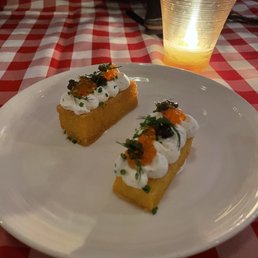 Caviar and Polenta Caviar and Polenta