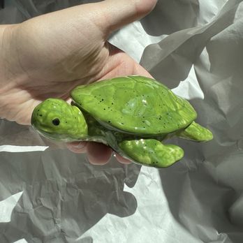 Painting Pottery - Turtle by a 2 yr old - Arts & Crafts Near Me - Bradenton, Florida Painting Pottery - Turtle by a 2 yr old - Arts & Crafts Near Me - Bradenton, Florida