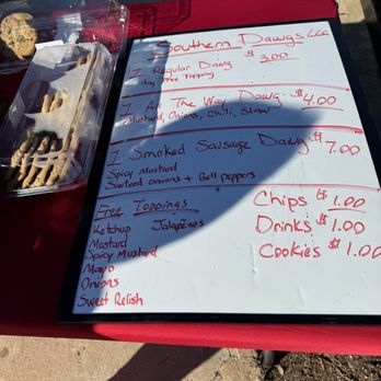 Southern Dawgs - Menu! - Food Trucks Near Me - Chesnee, South Carolina Southern Dawgs - Menu! - Food Trucks Near Me - Chesnee, South Carolina
