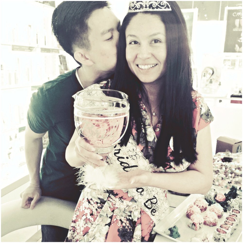 A very happy pampered bride thanks to Beautyfluff ^.^