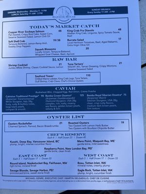 Menu photo 3 Harbor House Milwaukee, WI