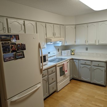 Boreal Brushworks - two color cabinets - Painters Near Me