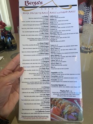 Menu photo 6 Benja's Thai & Sushi St. George, UT Menu photo 6 Benja's Thai & Sushi St. George, UT