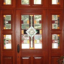 Entry in a home in Arcadia, California.