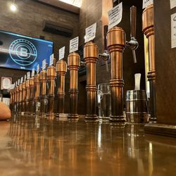 BeRe - Sitting at the bar looking at the lineup.