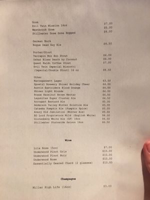 Menu photo 4 The Mountain Goat Greenville, SC Menu photo 4 The Mountain Goat Greenville, SC