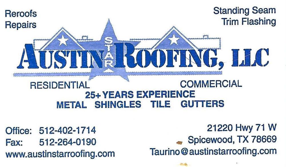 Slide of Austin Star Roofing