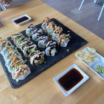 O-Ku - Blazing saddles, shrimp tempura, firecracker, sand dollar - Japanese Near Me - Jacksonville Beach, Florida O-Ku - Blazing saddles, shrimp tempura, firecracker, sand dollar - Japanese Near Me - Jacksonville Beach, Florida