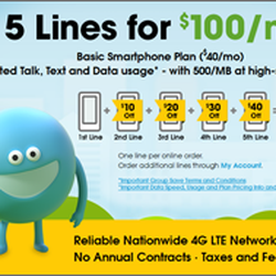Cricket Wireless Authorized Retailer - Call today and ask us how you can get 5 lines of service for only $100/month! With unlimited data!